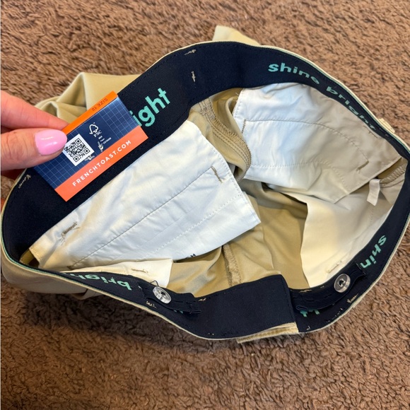 2 FOR $25 Girls French Toast Shorts Navy Khaki Uniforms LOT OF 2 12 NEW - Picture 5 of 5